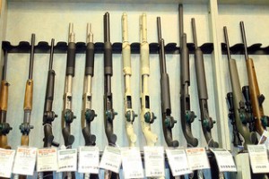 Guns for sale at Dick's Sporting Goods store | by: Svadilfari | Flickr | Creative Commons