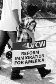 Immigration reform rally | by Anuska Sampedro | Flickr | Creative Commons