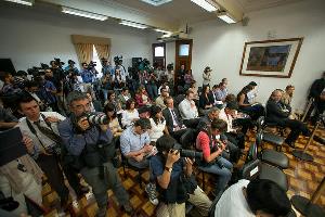 Press Conference in Lima, Peru Photo credit: World Economic Forum / Foter.com / CC BY-NC-SA