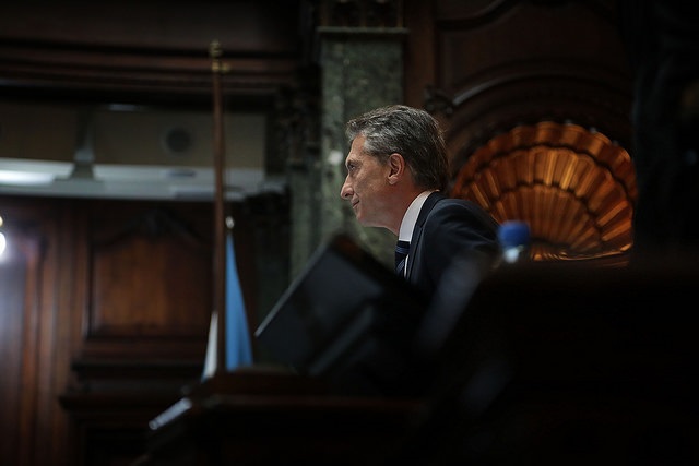 Pensive Macri
