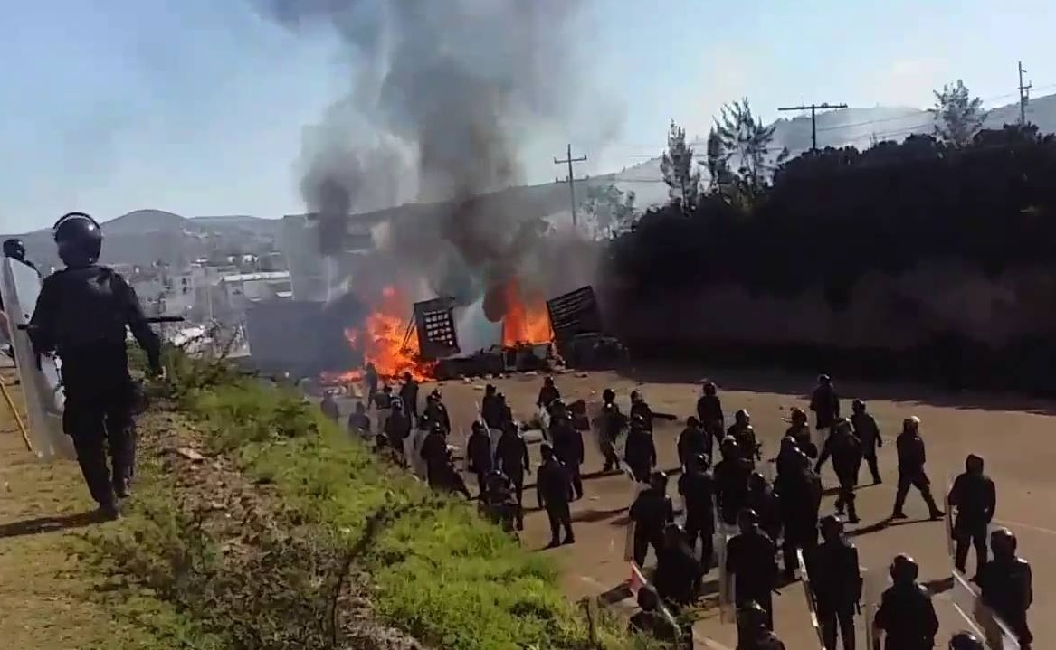 Mexico teacher protest