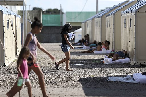Venezuelan refugees in Boa Vista, Brazil