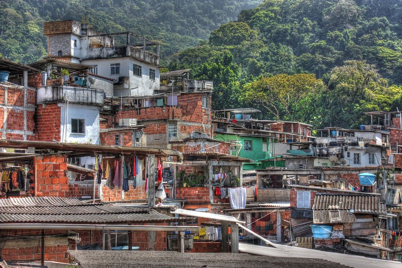 Favela in Rio de Janeiro, Brazil