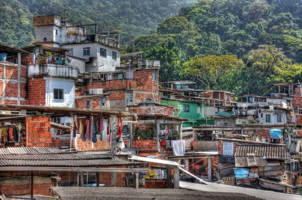 Favela in Rio de Janeiro, Brazil